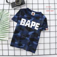 ราคา Bape blue camo เสื้อยืดเด็กผู้ชายคุณภาพระดับพรีเมียม (43805697525)