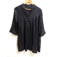 ราคา dress เดรสสั้นหรือเสื้อตัวยาวสีดำ ผ้าสวยมาก zein มือ2 สภาพดีไม่มีตำหนิ (z21) (25108492233)