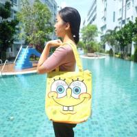 ราคา กระเป๋าสะพายข้าง SpongeBob สพันจ์บ๊อบ 14นิ้ว (366374433)