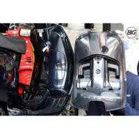 ราคา ฝาปิด G-BOX สีพื้น ใช้สำหรับรถจักรยานยนต์ VESPA รุ่น LX 150 3VIE, LX 125 3VIE อะไหล่แท้จากศูนย์ VESPA 100% รหัส622179 (18856202901)