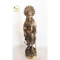 ราคา พระขันธกุมาร​ เนื้อทองเหลือง​ ทำผิวลงหิน​ หน้าตัก​5" สูง​ 34.5​cm (29251727748)