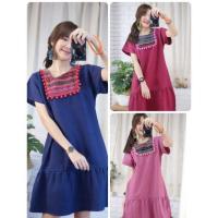 ราคา ชุดพื้นเมือง เดรส เดรสพื้นเมือง (2341726371)