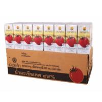 ราคา น้ำมะเขือเทศ 99% ดอยคำ ยกลัง พร้อมส่ง (2812394364)