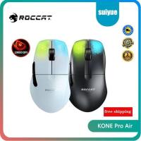 ราคา Roccat Kone Pro เมาส์ออปติคอลเล่นเกมแบบไร้สายพร้อม Rgb Lighting (28471957774)