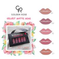 ราคา พร้อมส่ง ของแท้ ♥️ ลิป GR Golden Rose Mini Velvet Matte (171652302)