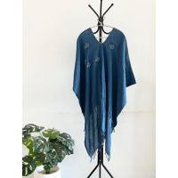 ราคา Flock Of Bird Indigo Dress เดรสผ้าฝ้ายทอมือด้วยฝ้ายเส้นใหญ่ เนื้อโปร่ง นุ่ม ชายเสื้อฟั่นมือ ย้อมสีครามปักมือลายฝูงนก (29705028531)