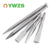 ราคา SDS Plus Chisel เจาะ Bits Set - Hex Shank Flat Point Groove Chisels สําหรับค้อนโรตารี่ไฟฟ้า, อิฐคอนกรีต Wall Rock เจาะและสว่านกระแทก (47705743826)