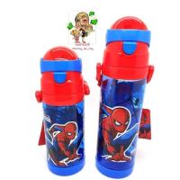 ราคา ☄️ลูกชายต้องร้องว๊าววกับกระติกน้ำสไปเดอร์แมนกระติกน้ำหลอดเด้ง Spidermanกระติกน้ำเด็กผู้ชาย กระติกน้ำไปโรงเรียน SuperHero (6740503368)