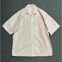 ราคา stripe cotton shirt made in italy (46755440237)