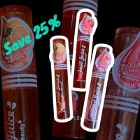 ราคา ลิปกลอส lip gross kiss beauty fruit juice ลิป กลอส กลิ่นผลไม้ (มี3กลิ่นให้เลือก) (22110226738)