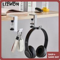 ราคา LIZMON ตะขอเกี่ยวขอบโต๊ะ, ที่เก็บกระเป๋าเป้สะพายหลัง ตะขอด้านข้างโต๊ะแบบไม่ต้องเจาะ, ที่วางกระเป๋าแบบแขวนอเนกประสงค์สําหรับสํานักงานนักเรียน (29033879354)