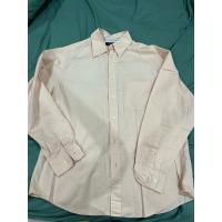 ราคา [ส่งต่อ][เสื้อผ้ามือสอง] เสื้อเชิ้ตทรง oversize สีชมพูตุ่น (25074228051)
