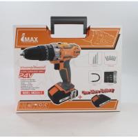 ราคา IMAX สว่านแบต สว่านไร้สาย 24v IMCD-24-2 รุ่น 3 ระบบ กระแทกได้ (แบต 2ก้อน) (8618534258)