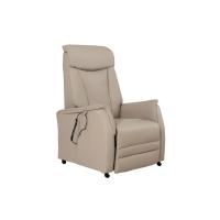 ราคา Modernform Recliner รุ่น Chilton เก้าอี้ปรับนอน หนังแท้ สีเทา (9214552903)