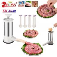 ราคา เครื่องทำไส้กรอกไส้อั่ว ZB-3530 อัดไส้กรอก สแตนเลส 304 ที่ยัดไส้กรอกด้วยมือ ของใช้ในครัวเรือน (20986322985)