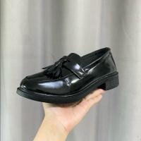 ราคา รองเท้ามือสอง รองเท้าบูท คัทชู รองเท้าโลฟเฟอร์ หนังดำเงา ไซร์ 39 (25742096528)