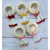 ราคา พวงมาลัยดอกมะลิ 3 นิ้ว มาลัยดอกมะลิหอม ดอกไม้ประดิษฐ์ พวงมาลัยทิชชู่ พวงมาลัยไหว้พระ พวงมาลัยวันแม่ (7518735363)