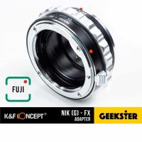 ราคา เมาท์แปลง K&F Nikon G - FUJI ( Nik-FX / FUJI FX Lens Adapter / Nikon F / Ai / Ais / G / KF ) (7036081748)