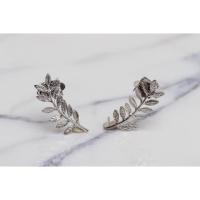 ราคา ต่างหูใบมะกอก (1502259452)