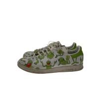 ราคา Adidas low-cut sneakers STAN Smith_Stan Smith Kermit The Frog print 28 cm White Leather Direct from Japan Secondhand (42677684872)