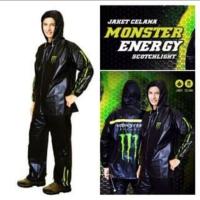 ราคา เสื้อกันฝนสีดํา Monster Energy ดั้งเดิม (3018096524)