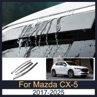 ราคา กันสาด Mazda CX-5 2017-2025 CX5 CX 5 2018 2019 2020 2021 2022 2023 2024 กันสาดรถยนต์ นหนาพิเศษ คิ้วกันสาด กระจกคิ้วฝน กันสาดคิ้ว ชุดกันสาดประตู เกรดPremium (24297084449)