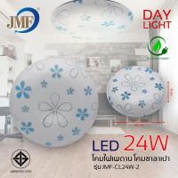 ราคา พร้อมส่ง โคมไฟเพดาน โคมไฟติดเพดาน LED 28W/24W ทรงซาลาเปา สำเร็จรูปพร้อมใช้ โคมซาลาเปา แสงขาว Day Light โคมไฟซาลาเปา (20263495631)