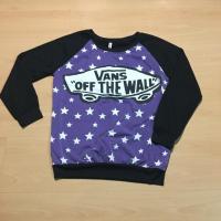 ราคา เสื้อแขนยาว ลายVans off the wall ฟรีไซส์ อกประมาน40" มือสอง (224182059)