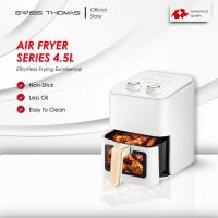 ราคา Swiss Thomas เตาอบ Air Fryer 4.5L 800W ควบคุมอุณหภูมิ Non-Stick Timer Oil Free Roaster อาหารเช้า (Penggoreng Udara) (48605767367)