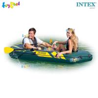 ราคา Intex เรือยาง เป่าลม ซีฮ็อว์ค 2 ที่นั่ง พร้อมไม้พายและที่สูบลมดับเบิ้ลควิ๊ก วัน รุ่น 68347 (54755648486)