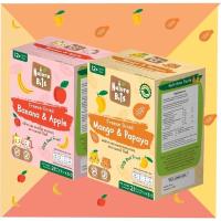 ราคา *Welcome set* Nature Bits เนเจอร์ บิทส์ ผลไม้ฟรีสดราย สำหรับเด็ก รสมะม่วงมะละกอ และรสกล้วยแอปเปิ้ล (20951936317)