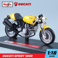 ราคา โมเดลรถ บิ๊กไบค์ Ducati Sport 1000 สเกล 1:18 แบรนด์ Maisto โมเดล 1/18 (7439612547)