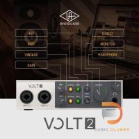 ราคา Universal Audio Volt 2 ออดิโอ้อินเตอเฟสรุ่นใหม่ล่าสุดจาก Universal Audio จำลองต้นแบบจาก Universal Audio 610 tube preamp (17768343130)