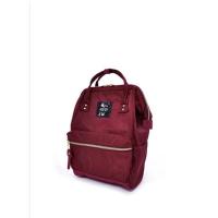 ราคา Anello Regular รุ่นผ้าร่มสี Wine มือ2 (18988642656)