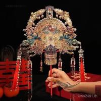 ราคา สองสีทําเอง ซิวเหอซี พัดลมแต่งงานพัดลมวัสดุแพคเกจสองด้านอุตสาหกรรมหนักที่ทําด้วยมือเจ้าสาวสไตล์จีนกลุ่มพัดลมแต่งงาน ครับ (28543936374)