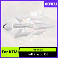 ราคา GOTOM รถจักรยานยนต์ Full Body Fairing ฝาครอบชุดพลาสติก Fender Guard Mudguard ไฟหน้าสําหรับ KTM Freeride E-SM 2016 Freeri (28739493152)