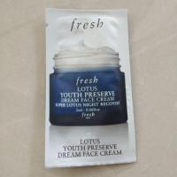 ราคา Fresh Lotus Youth Preserve Dream Face Cream 2ml. (2424815043)
