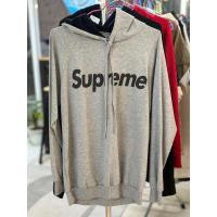 ราคา เสื้อมือสอง เสื้อคลุมมีฮู้ด ลายอักษรsupreme (10599424381)