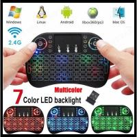 ราคา ❤❤❤ღღI8 Mini Keyboard Rii Air Mouse 2.4ghz Wireless Touchpad Non Tecware Pad Qwerty Android Box Tv L (22775252801)