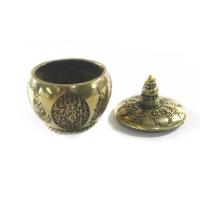 ราคา ผอบ ตลับสีผึ้ง หลวงพ่อกวย วัดโฆสิตาราม ปี2521 เนื้อทองเหลือง ข้างในบรรจุสีผึ้งของวัตถุมงคล (10551065545)