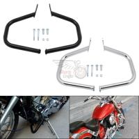 ราคา Engine Guard Highway Crash Bar Bumper For Yamaha Dragstar V-Star XVS 400 650 Classic 98-13 Dragstar (54156100284)