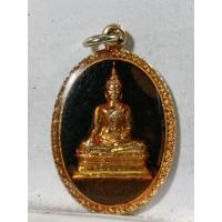 ราคา B816เหรียญลงยาหลวงพ่อทองคำวัดไตรมิตร​ กรุงเทพ (52350658139)