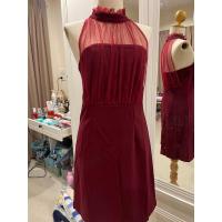 ราคา เดรสทรงลูกคุณสีแดงเลือดนกของใหม่sizeS-M (21680606746)