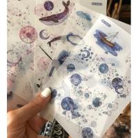 ราคา ขั้นต่ำ2แผ่น มีหลายแบบ สติ๊กเกอร์ กระดาษ Sticker Diary Note Paper post-it สติกเกอร์ ตกแต่งไดอารี่ สมุดโน๊ต Scrapbook DIY (5458825127)