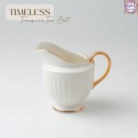 ราคา Violet Flamingo เหยือกนม - Milk Jug รุ่น Timeless โถนม มือจับทอง ความจุ 180 ซีซี Creamer วัสดุ Premium Fine Porcelain (40660922058)