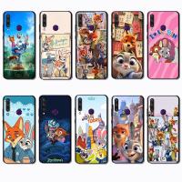ราคา สําหรับ Huawei Y6P Y7A Y8P Y9A Y5 Y6 Prime H12 Zootopia 2 Sleek Black Border TPU Case | ดีไซน์มินิมอล ไม่กระชาก (49904059592)