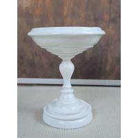 ราคา พานแชมเปญ พานไม้กลึง สีขาว (27228663959)