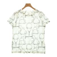 ราคา Hermes Tshirt Shirt gray Women White overall pattern Direct from Japan Secondhand (56804006201)
