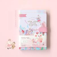 ราคา สมุดบันทึกปกแข็ง-ไดอารี่แนวฝันเทพนิยายน่ารักพร้อมตัวล็อคแม่เหล็ก-สบ091-4 (24227981734)