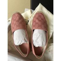 ราคา Gucci Pink GG monogram espadrilles (Brand New) (36) (28264579498)